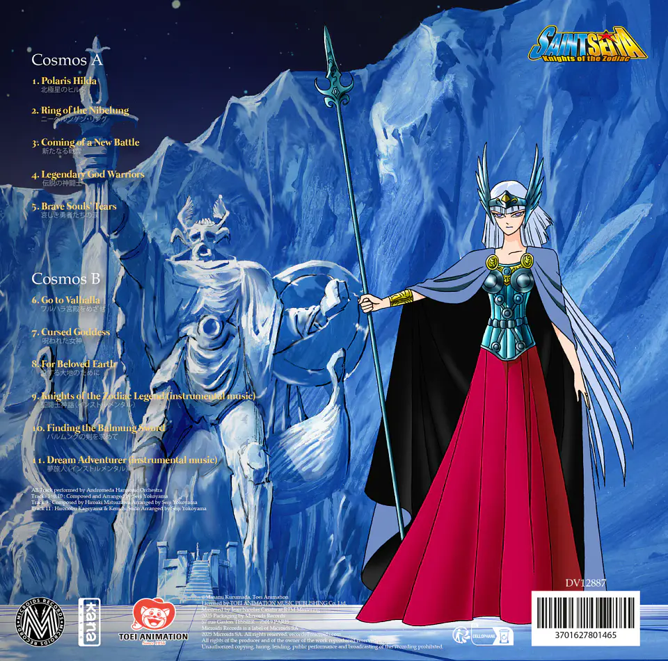 Saint Seiya Music Collection Volume 6 Vinilo (PREVENTA) 3