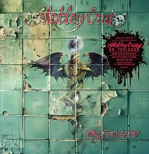 Motley Crue Dr Feelgood 35th Anniversary Edition Vinilo