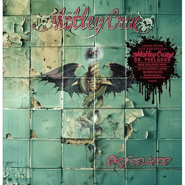 Motley Crue Dr Feelgood 35th Anniversary Edition Vinilo 1