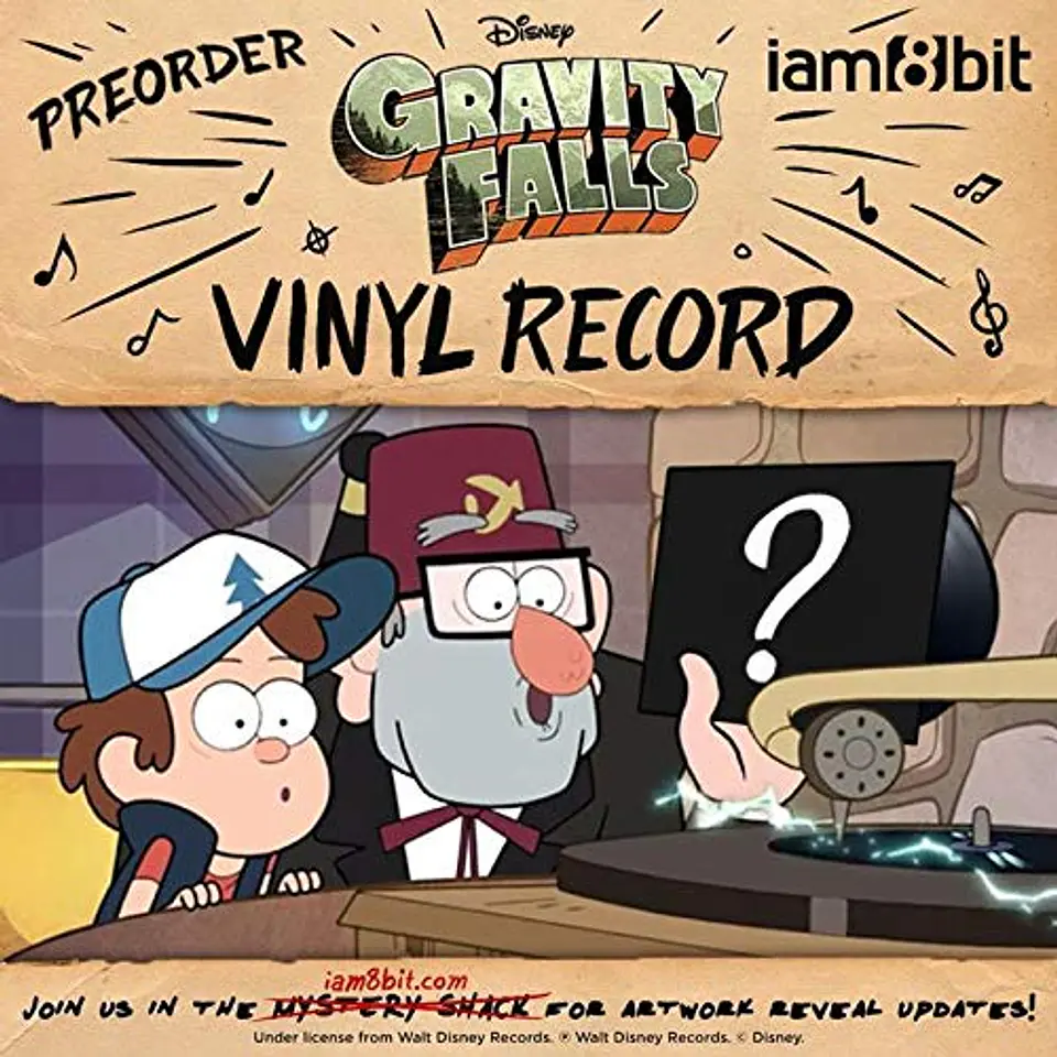 GRAVITY FALLS Vinilo  4