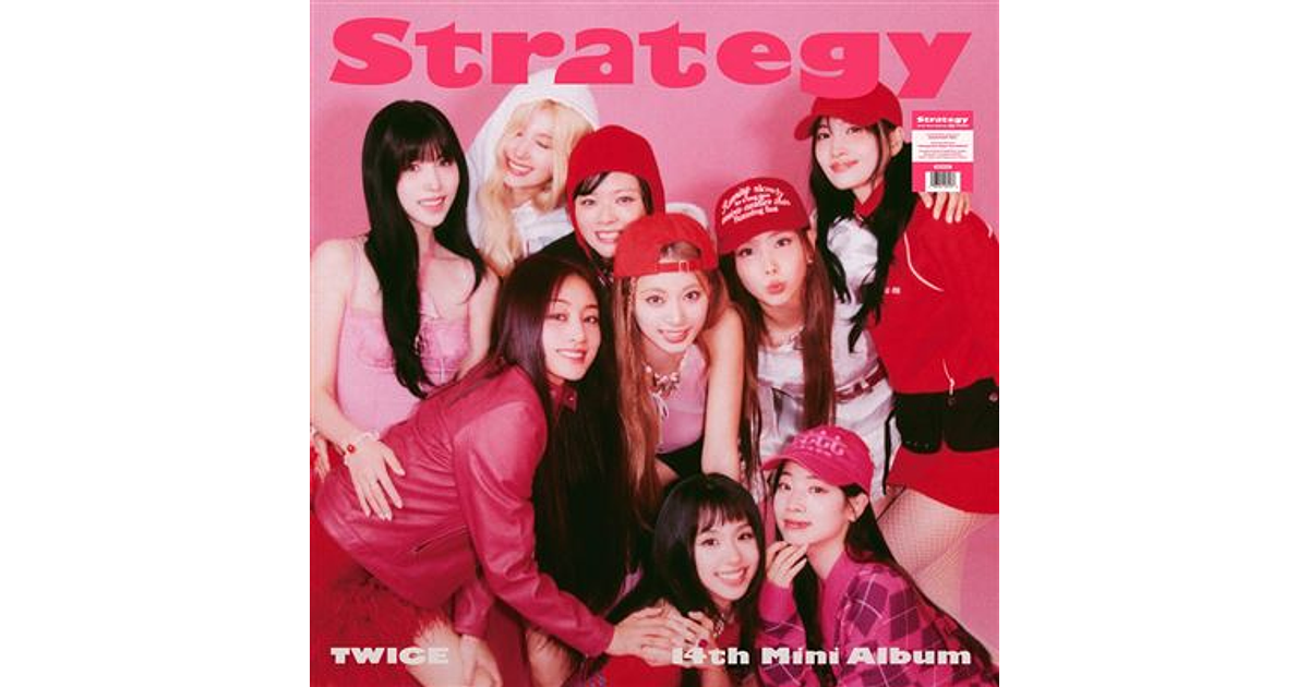 ゆ*ー様 新品 TWICE Strategy Vinyl レコード LP 限定 TWICE Strategy