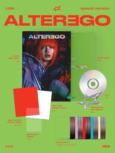 Lisa Alter Ego Photobook: Speedi Version CD (PREVENTA)