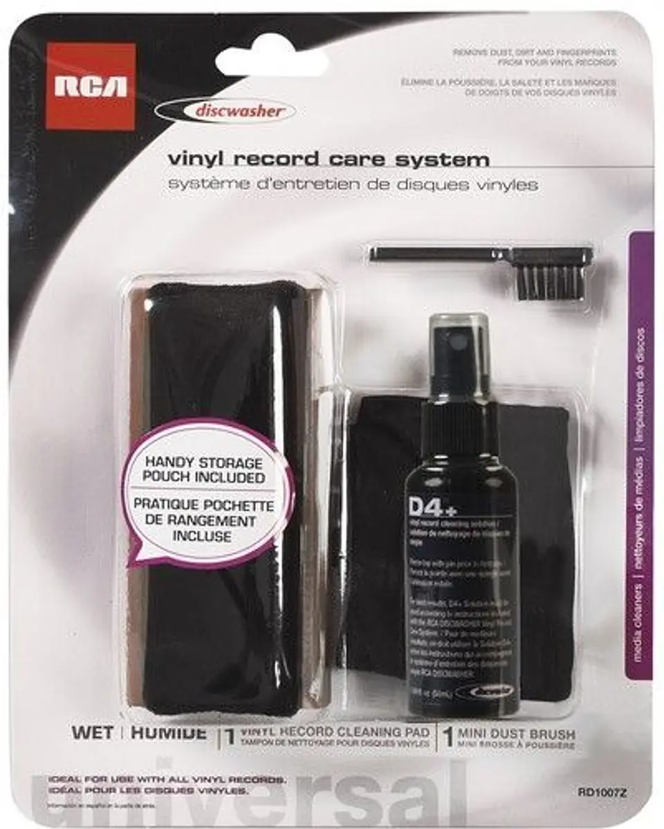 Discwasher RCA RD1007Z D4+ Sistema para cuidado de Vinilos  1