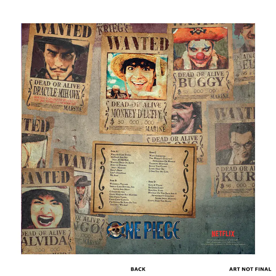 One Piece Soundtrack from the Netflix Series Vinilo (PREVENTA) 3