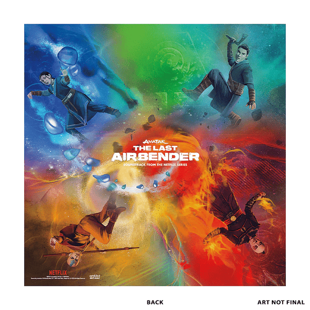 Avatar: The Last Airbender Soundtrack from the Netflix Series Vinilo (PREVENTA)  3