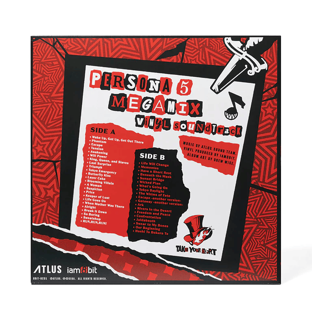 Persona 5 Megamix Soundtrack Vinilo  3