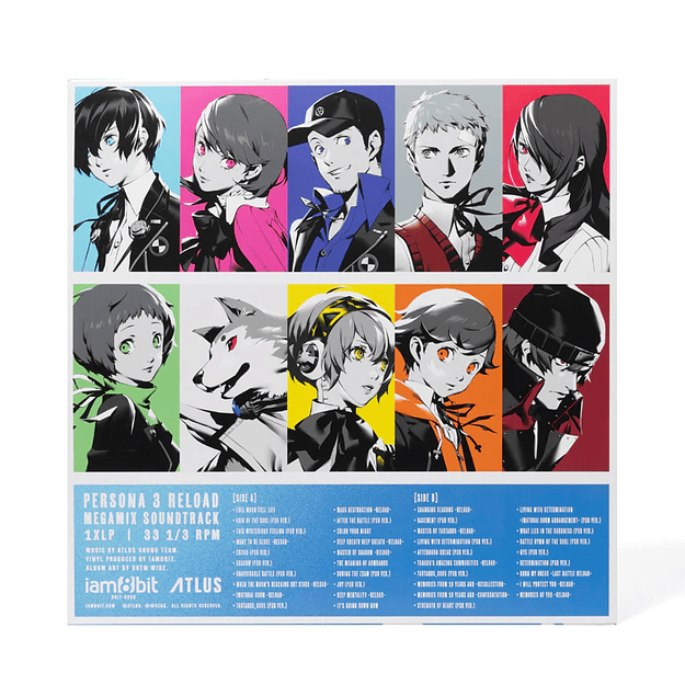 Persona 3 Reload Megamix Soundtrack Vinilo  4