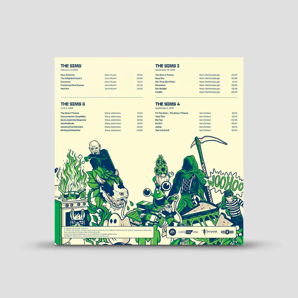 The Sims 25th Soundtrack Vinilo (PREVENTA) 4