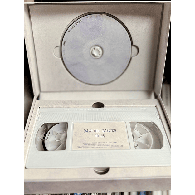 MALICE MIZER Shinwa Kami's Memorial Box CD VHS 3