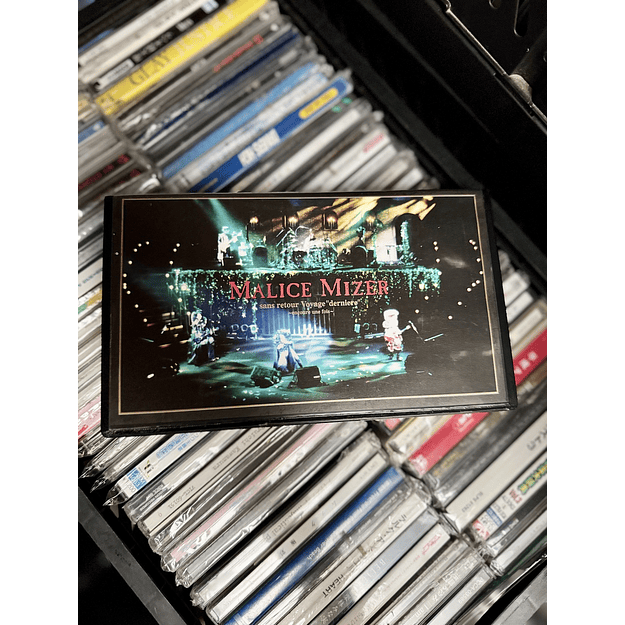 MALICE MIZER Sans Retour Voyage Derniere Encoure Une Fois VHS 1