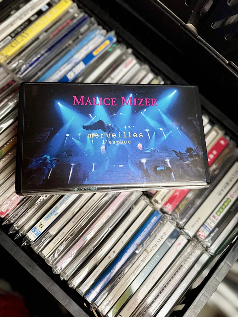 MALICE MIZER Merveilles Shuuen to Kisuu l'espace VHS