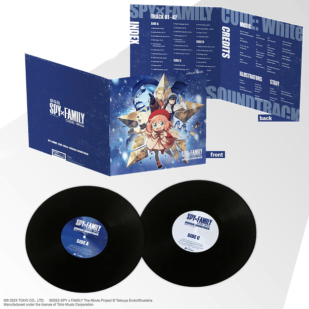 Spy x Family CODE WHITE (K)NoW_NAME Vinilo (PREVENTA) 3