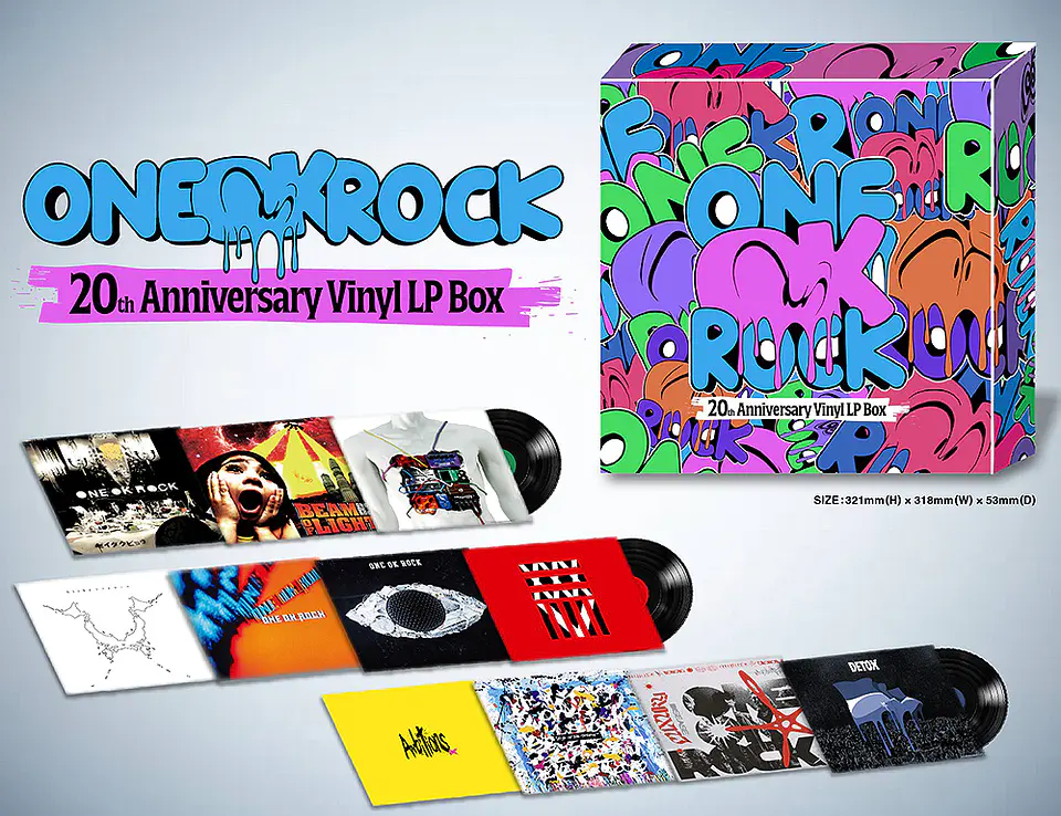 ONE OK ROCK 20th Anniversary Box Vinilo (PREVENTA) 1