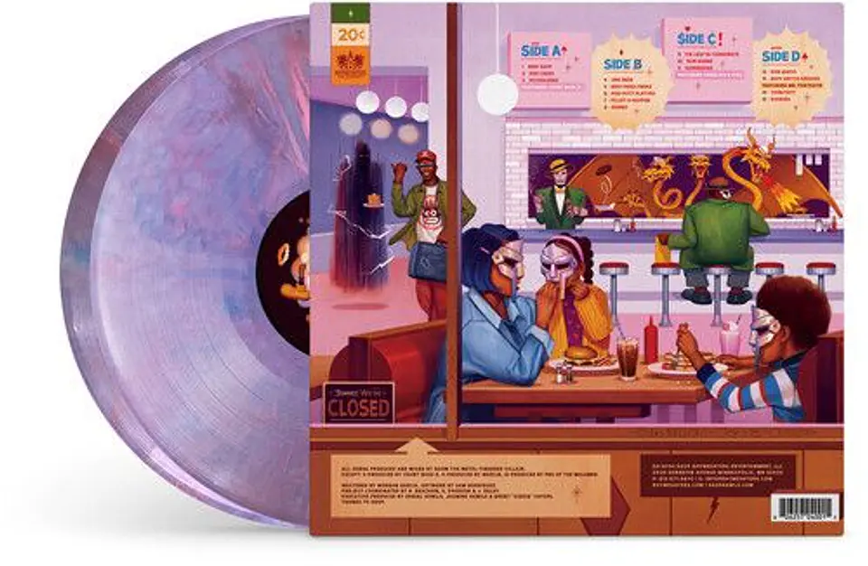 Vinilo MF Doom Mm..Food? 20th Anniversary Edition 2LP 3