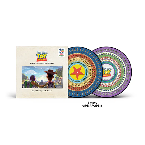 Vinilo Toy Story Songs To Infinity & Beyond 30Th Anniversary Zoetrope LP 