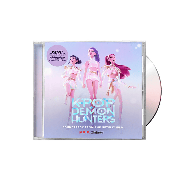 CD Kpop Demon Hunters Huntrix Soundtrack From The Netflix Film  1