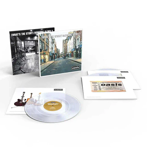 Vinilo Oasis (What's The Story) Morning Glory? 30th Anniversary Crystal Clear Deluxe 