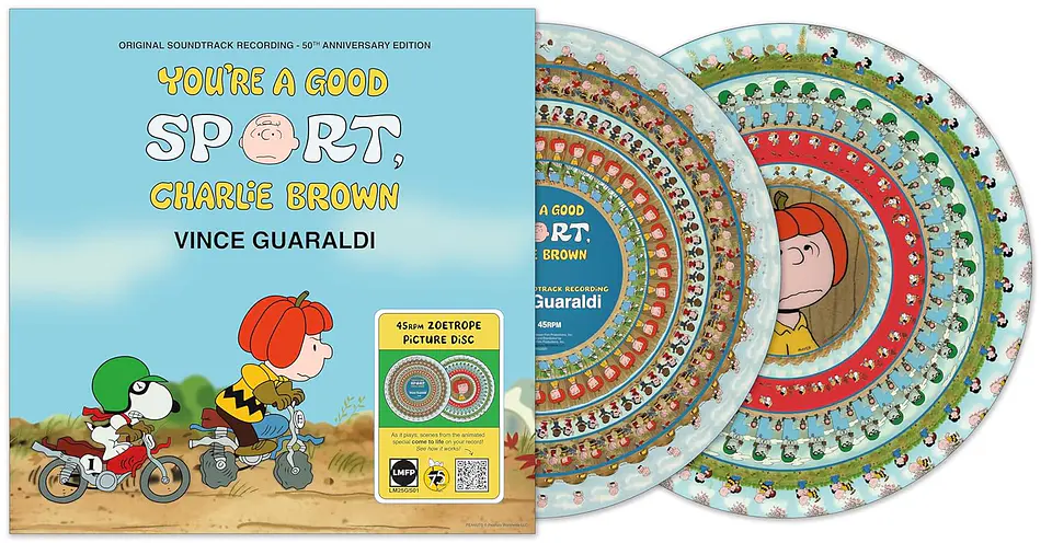 Vince Guaraldi You're A Good Sport, Charlie Brown Zoetrope Vinilo  3