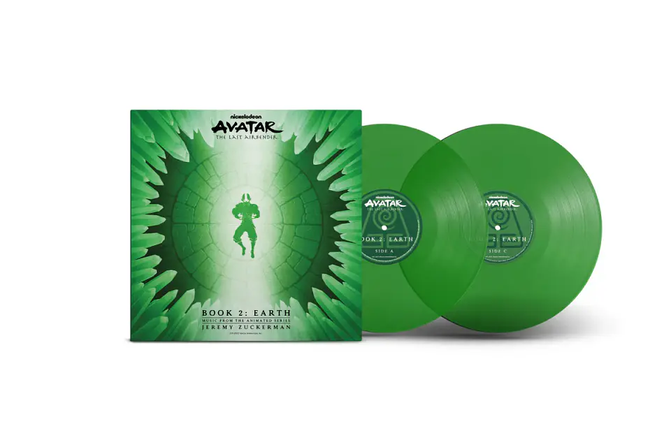 Vinilo Avatar The Last Airbender Book 2 Earth 2LP (PREVENTA) 1
