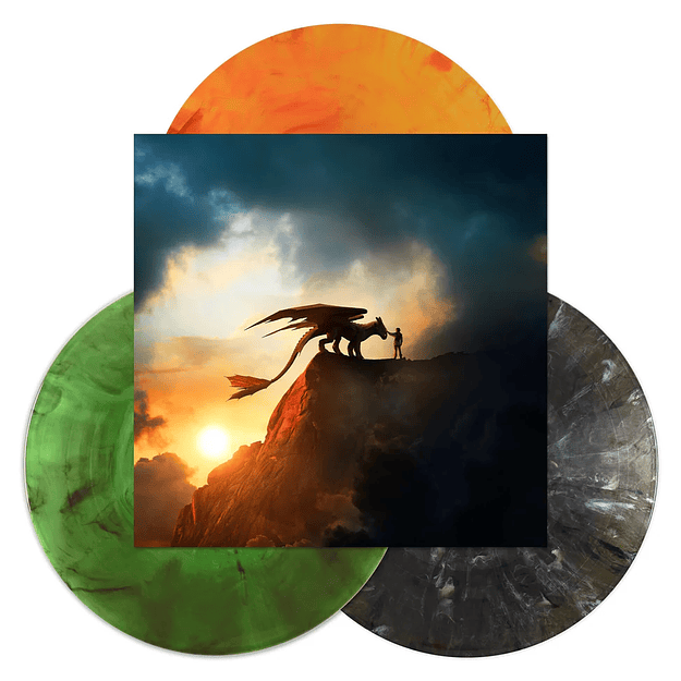 Vinilo How To Train Your Dragon Original Motion Picture Soundtrack 3LP  (PREVENTA) 4