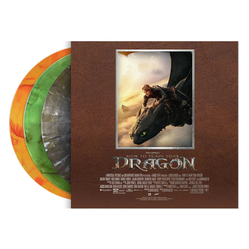 Vinilo How To Train Your Dragon Original Motion Picture Soundtrack 3LP  5