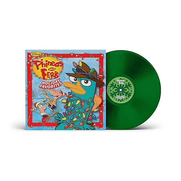 Vinilo Phineas And Ferb: Holiday Favorites LP  (PREVENTA) 1