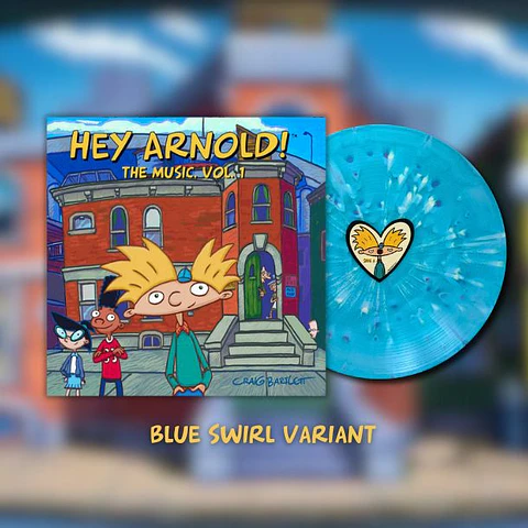 Vinilo Hey Arnold! The Music, Vol. 1 Blue swirl LP 