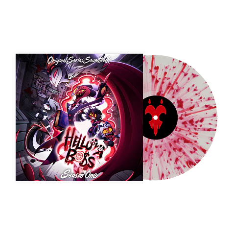 Vinilo Helluva Boss Season 1 Original Soundtrack Blood Splatter LP 