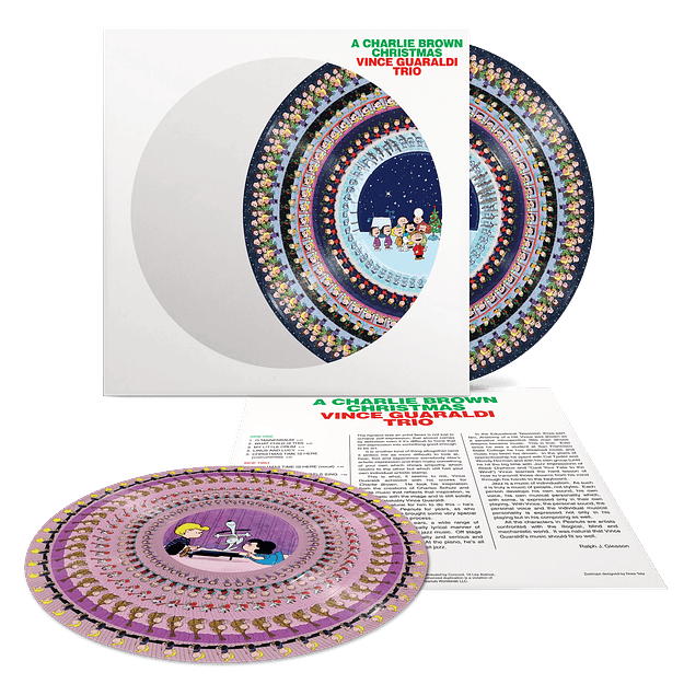 Vinilo Vince Guaraldi Trio A Charlie Brown Christmas 60th Anniversary Zoetrope LP (SEGUNDA PREVENTA) 2
