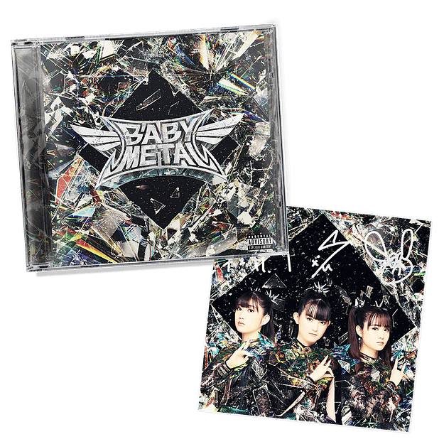BabyMetal METAL FORTH Standard CD Autografiado CD (PREVENTA) 1