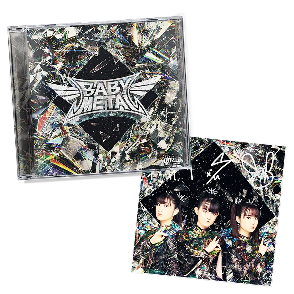 BabyMetal METAL FORTH Standard CD Autografiado CD (PREVENTA) 1
