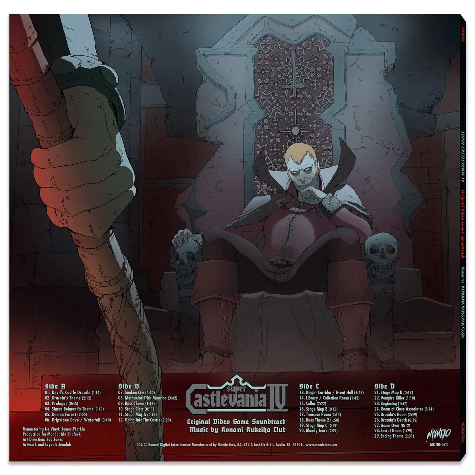 Super Castlevania IV LP Vinilo  4
