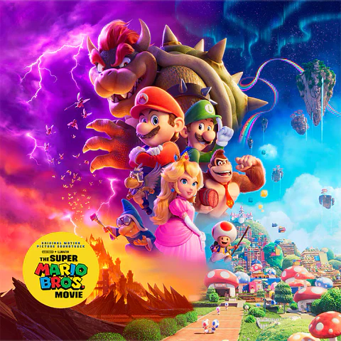 Vinilo The Super Mario Bros The Movie 2LP (PREVENTA)