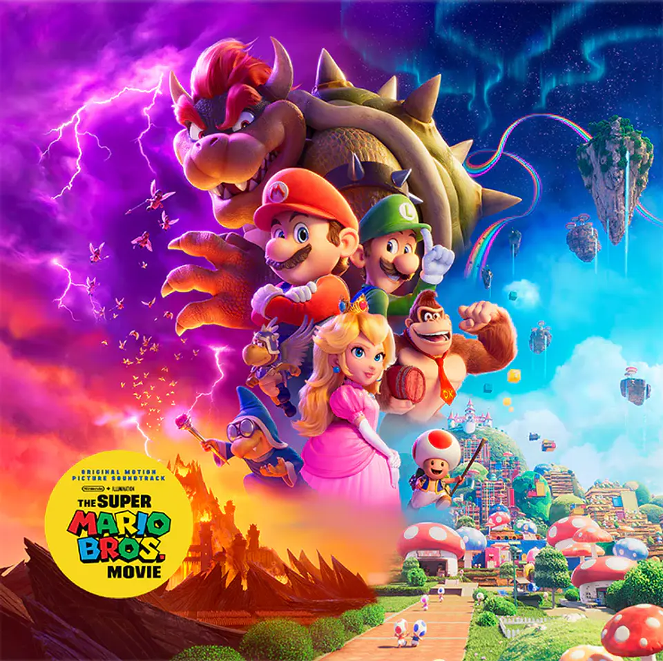 Vinilo The Super Mario Bros The Movie 2LP (PREVENTA) 2