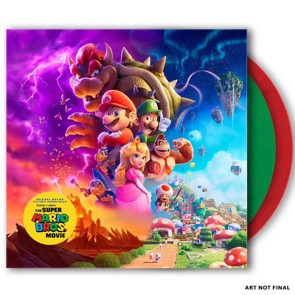 Vinilo The Super Mario Bros The Movie 2LP (PREVENTA) 1