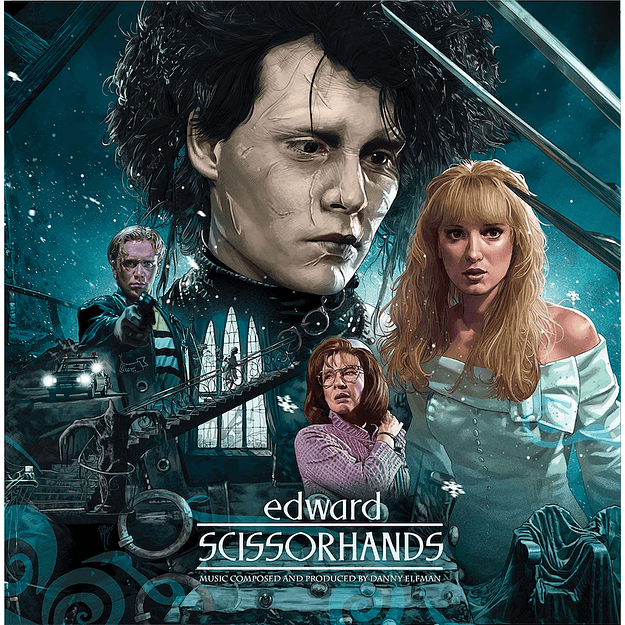 Vinilo Danny Elfman Edward Scissorhands LP (PREVENTA) 2
