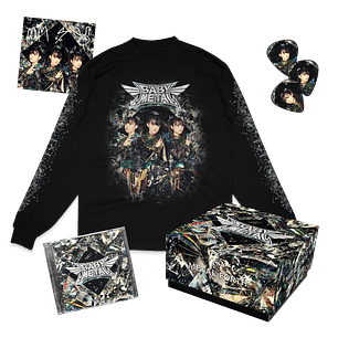 Box Set BABYMETAL Metal Forth With Signed Art Card CD