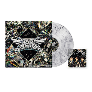 Vinilo BABYMETAL METAL FORTH White Noise Static Signed Art Card LP 