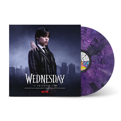 Vinilo Merlina Wednesday Season 2 Soundtrack Highlights from the Netflix Series LP