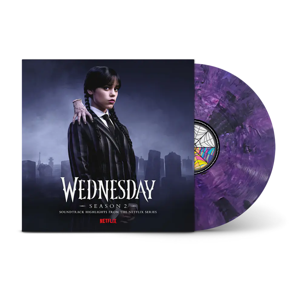 Vinilo Merlina Wednesday Season 2 Soundtrack Highlights from the Netflix Series LP 1