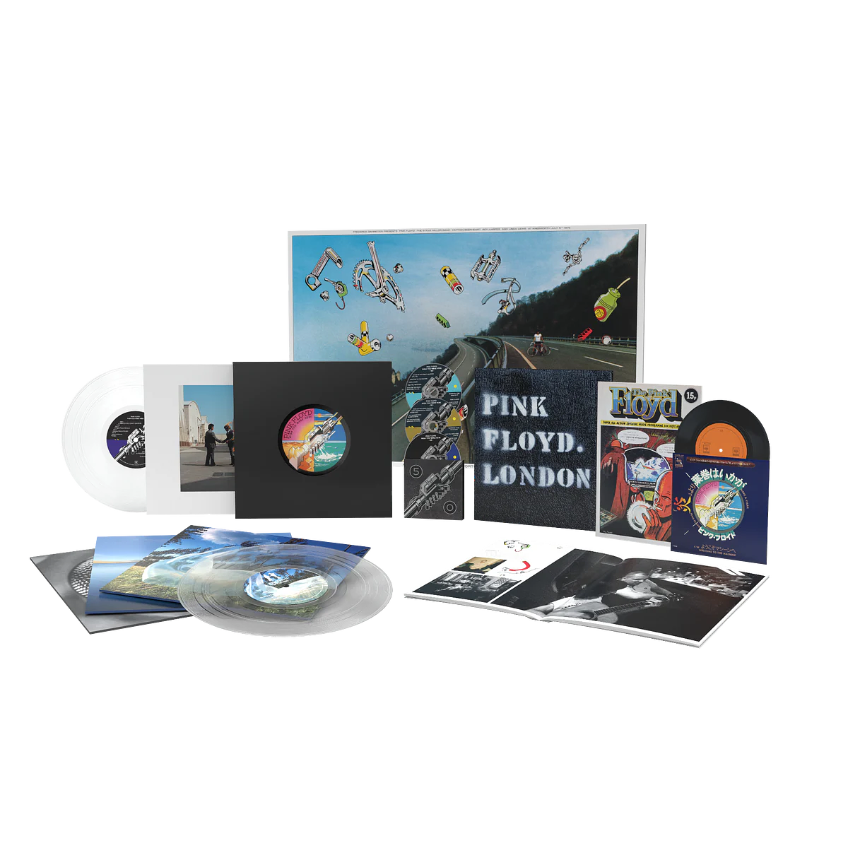 Pink Floyd Wish You Where Here 5枚組Boxセット Pink Floyd Wish You Were Here 50Th Anniversary Deluxe Box Se