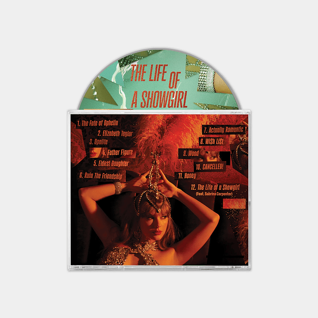 CD Taylor Swift The Life Of A Showgirl  1