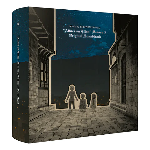 Vinilo Attack on Titan Season 3 OST Deluxe Edition 4LP 