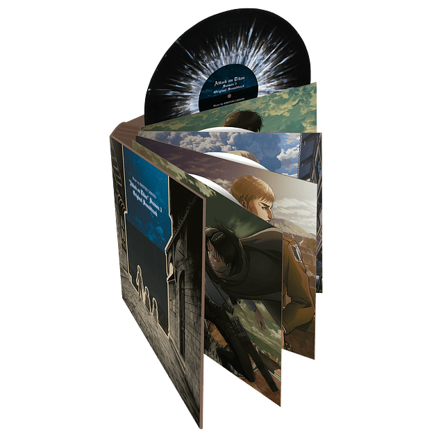 Vinilo Attack on Titan Season 3 OST Deluxe Edition 4LP  (PREVENTA) 4