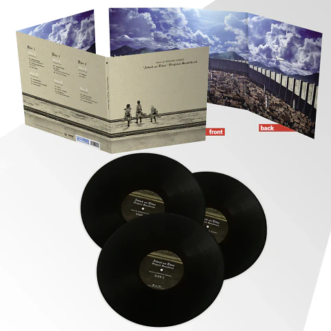 Vinilo Attack on Titan Season 1 Original Soundtrack 3LP (PREVENTA)