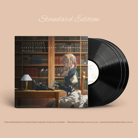 Vinilo Evan Call Violet Evergarden Original Soundtrack 3LP (SEGUNDA PREVENTA)