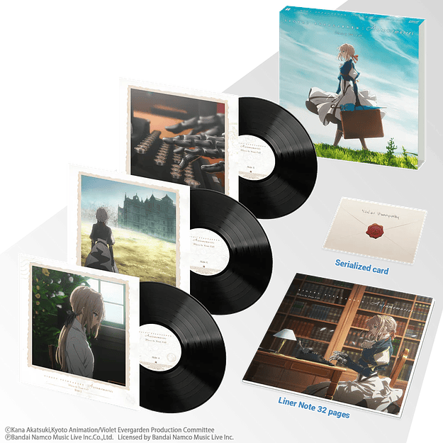 Evan Call Violet Evergarden Original Soundtrack (PREVENTA) 4