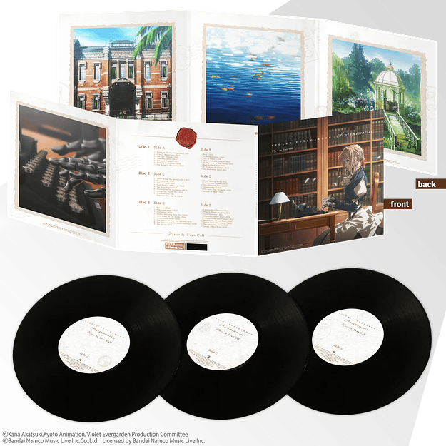 Evan Call Violet Evergarden Original Soundtrack (PREVENTA) 5