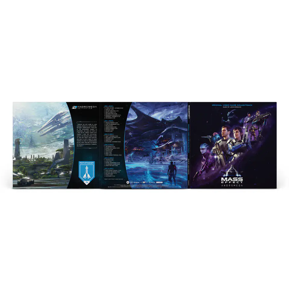 Mass Effect Andromeda Original Video Game Soundtrack LP Vinilo (PREVENTA) 4