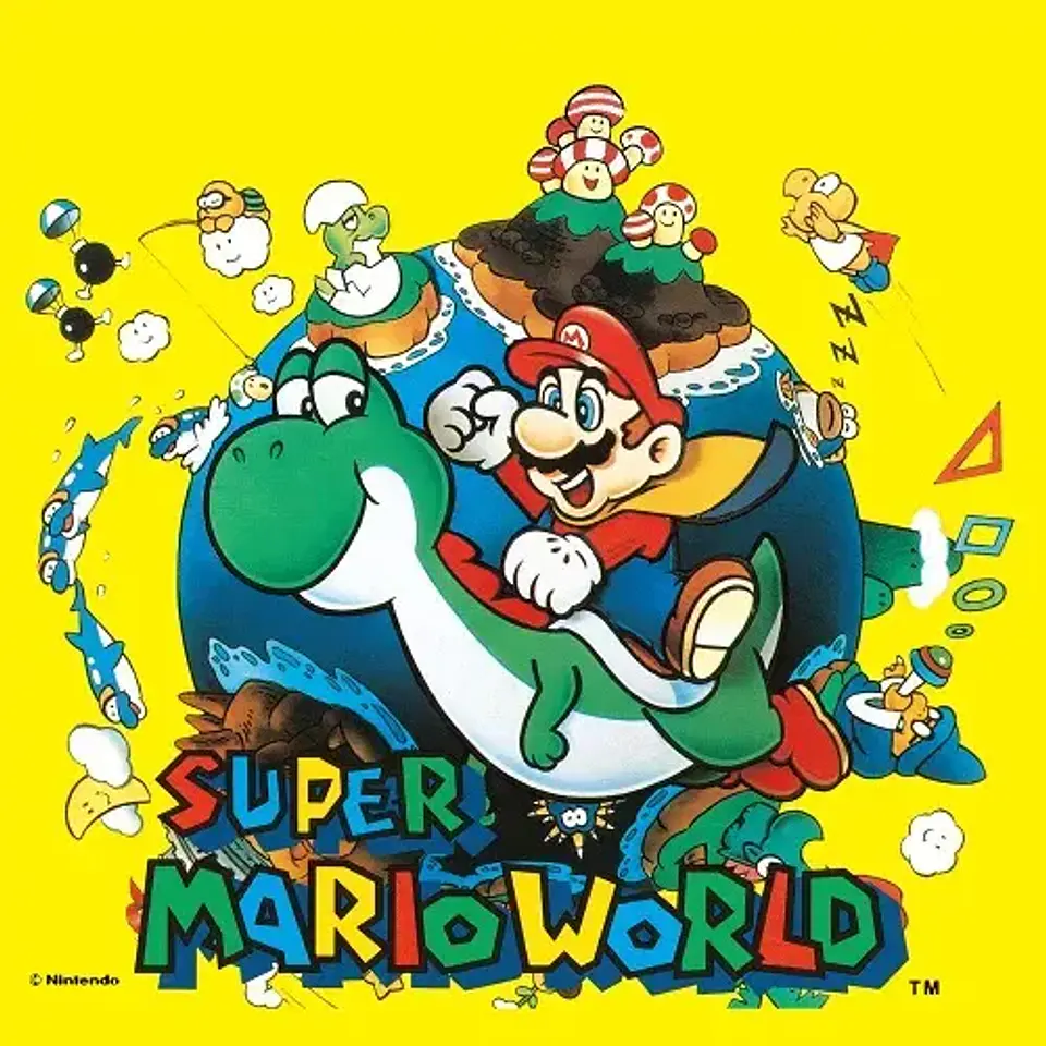 SUPER MARIO WORLD Original Soundtrack Vinilo (PREVENTA) 2
